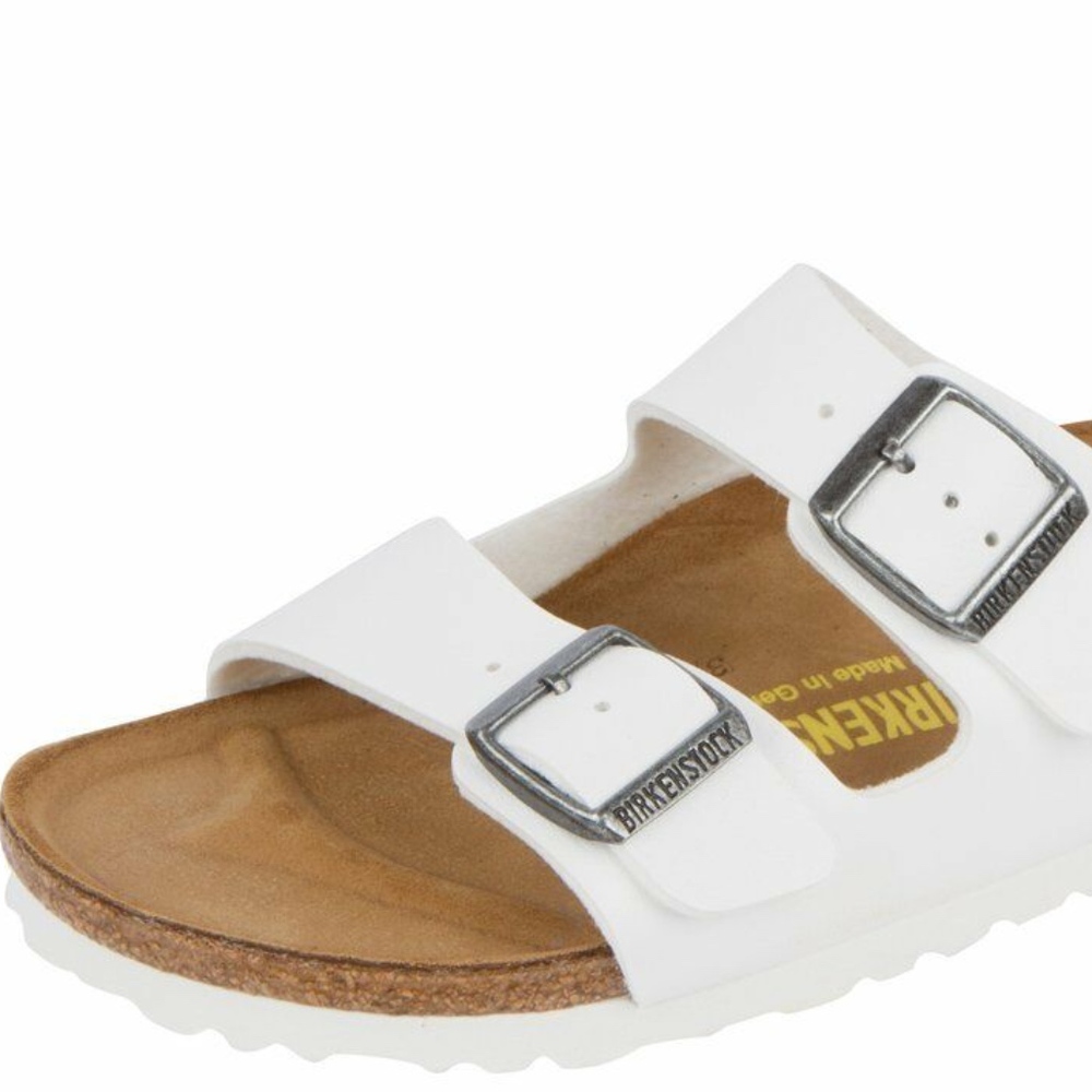 NEW BIRKENSTOCK AIRZONA WHITE (SIZE 8-8.5, EU 39)